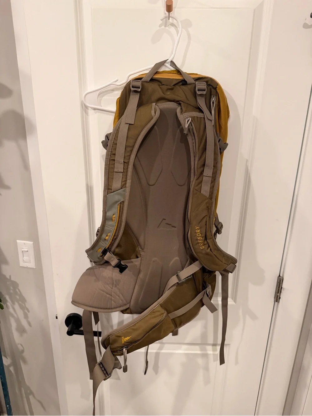 🔥Gregory Targhee Internal Frame Hiking Backpack Blue/Black Size L Trekking Pack